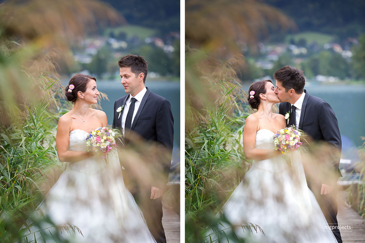 Eva & Simon, Hochzeit in Ossiach